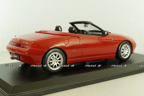 Alfa Romeo Spider 1999, red, 187852, Norev 1:18