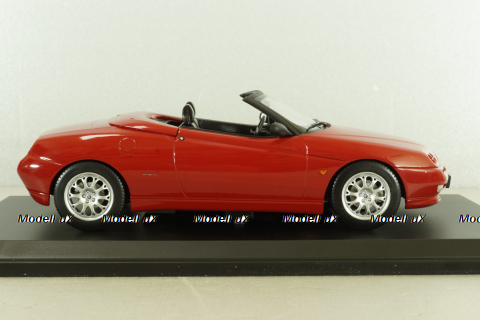 Alfa Romeo Spider 1999, red, 187852, Norev 1:18