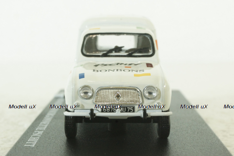 Renault R4 Van Fourgonnette Pschitt 1962, Hachette 1:43