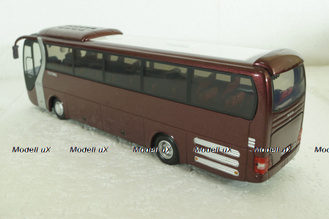 MAN R02 Lion’s Star (Yutong) 2003, red, PM056, Paudi 1:42