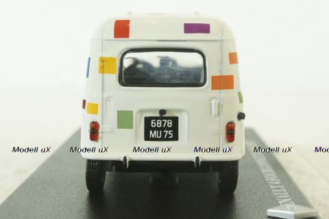 Renault R4 Van Fourgonnette Pschitt 1962, Hachette 1:43