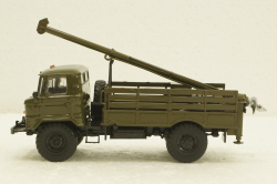Газ-66 БМ-302, хаки, АвтоИстория 1:43