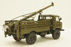 Газ-66 БМ-302, хаки, АвтоИстория 1:43
