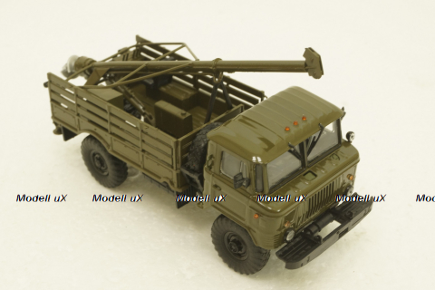 Газ-66 БМ-302, хаки, АвтоИстория 1:43