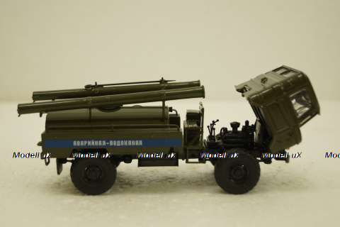 Газ-66 Ац-30, аварийная-водоканал, АвтоИстория 1:43