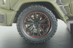 Mercedes Brabus G63 G-Class, 2020, green, ALM460524, Almost Real 1:43