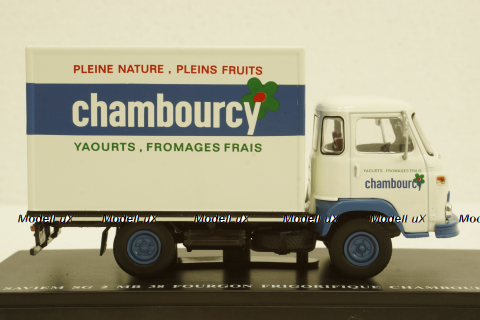 Saviem SG 2 MB 38 Fourgon frigorifique Chambourcy (1969), Hachette 1:43