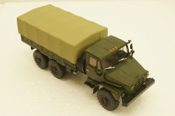 Урал-4322, борт с тентом, АвтоИстория 1:43