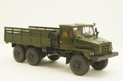 Урал-4322, борт с тентом, АвтоИстория 1:43