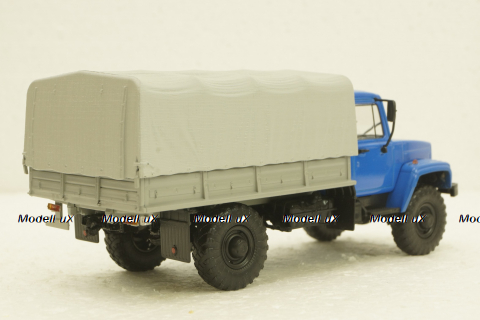 Газ-3308, борт с тентом, АвтоИстория 1:43