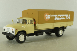 Зил-130ГУ длиннобазный с тентом, бежевый, TruckTyr 1:43
