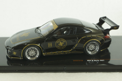 Porsche 911 (997) Old & New, black/Decorated, RHD, "John Player Special" MOC319, IXO 1:43