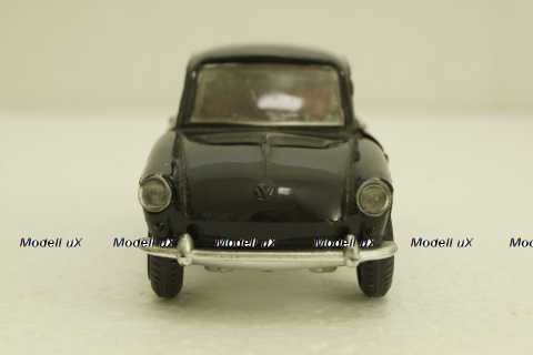 Volkswagen 1600 Familcar, черный, ДФИ 1:43 