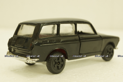 Volkswagen 1600 Familcar, черный, ДФИ 1:43 