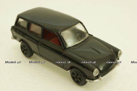 Volkswagen 1600 Familcar, черный, ДФИ 1:43 