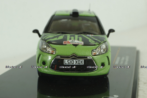 Citroen DS3 R3 #27 Rally Portugal IRC 2011, green, RAM461, IXO 1:43
