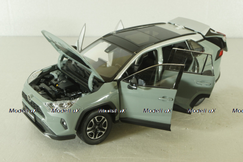 Toyota RAV4 2019, grey, RA801-B0, Paudi 1:18