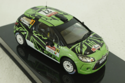 Citroen DS3 R3 #27 Rally Portugal IRC 2011, green, RAM461, IXO 1:43
