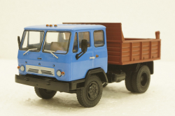 Каз-ММЗ-4502,  синий/коричневый, АвтоИстория 1:43