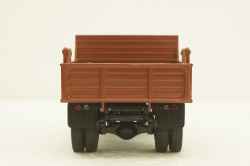 Каз-ММЗ-4502,  синий/коричневый, АвтоИстория 1:43