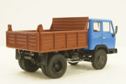 Каз-ММЗ-4502,  синий/коричневый, АвтоИстория 1:43