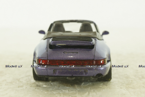 Porsche Carrera 2 (964) 1989 Cabrio purple, 1110C, Shabak 1:43