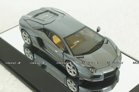 Lamborghini Aventador LP700-4 2011, metallic grey, 54646, AutoArt 1:43