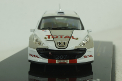 Peugeot 207 S2000 #007 Presentation version 2007, white, RAM278, IXO 1:43