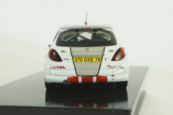 Peugeot 207 S2000 #007 Presentation version 2007, white, RAM278, IXO 1:43