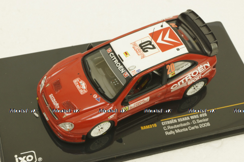 Citroen Xsara WRC #20 Rally Monte Carlo 2008, RAM310, IXO 1:43
