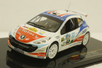 Peugeot 207 S2000 #1 Rally Casinos do Algarve, 2007, RAM287, IXO 1:43