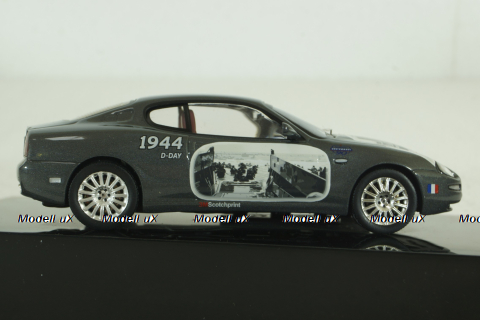 Maserati Coupe Cambiocorsa 2002 Cambiocorsa 90th Anniversary D-Day 1944, grey, MOC055, IXO 1:43
