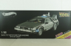 Delorean DMC 12 Time Machine with Mr. Fusion, Back To The Future, BCJ97, HotWheels Elite 1:18 