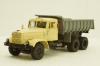 Краз-256Б1 самосвал 1987г, бежевый/серый, Н773, Наш Автопром 1:43