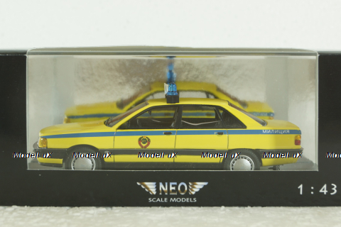 Audi 100 C3 ГАИ Милиция  СССР, 44441, Neo 1:43