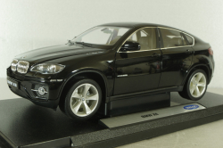 BMW X6 Xdrive 5.0i, black, 18031W-bl, Welly 1:18
