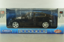 BMW X6 Xdrive 5.0i, black, 18031W-bl, Welly 1:18