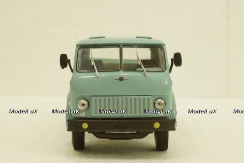 Маз-500Г грузовик с удлиненной базой, бортовой 1967, голубой, Н215, Наш Автопром 1:43