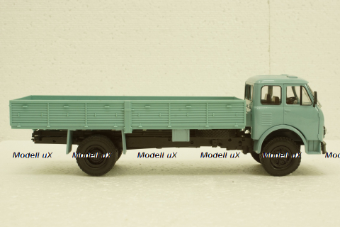 Маз-500Г грузовик с удлиненной базой, бортовой 1967, голубой, Н215, Наш Автопром 1:43