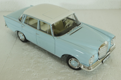 Mercedes 220S, W111, 1965, light blue, 183920, Norev 1:18