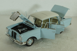 Mercedes 220S, W111, 1965, light blue, 183920, Norev 1:18