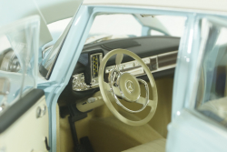 Mercedes 220S, W111, 1965, light blue, 183920, Norev 1:18