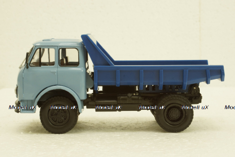 Маз-503 самосвал, 1963г голубой/синий, Н981, Наш Автопром 1:43