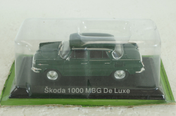 Skoda 1000 MBG De Luxe, blue, KALEIDOSKOP SKODA (DeAgostini) 1:43