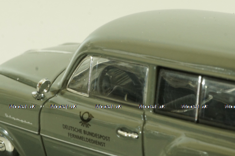 Opel Olympia Caravan "Deutsche Bundespost" 1953, grey, Schuco 1:43