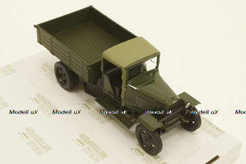 Газ-ММ 1941 зеленый, полуторка Н281, Наш Автопром 1:43