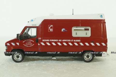 Peugeot J5 maxum VSAB Picot, Sapeurs-Pompiers, Altaya #40