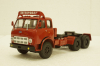 Маз-515А тягач 1974г Автопробег, красный Н701, Наш Автопром 1:43