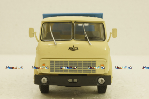 Маз-5549 самосвал, бежевый/синий, Н759, Наш Автопром 1:43