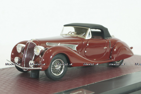 Delahaye 135MS Grand Sports Roadstwr Figoni Falaschi (closed), MX40408-032, Matrix 1:43